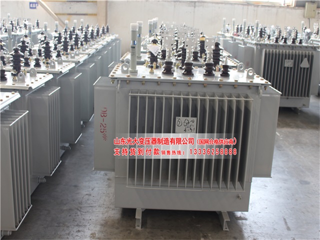 聊城SH15-1000KVA/10KV/0.4KV非晶合金变压器
